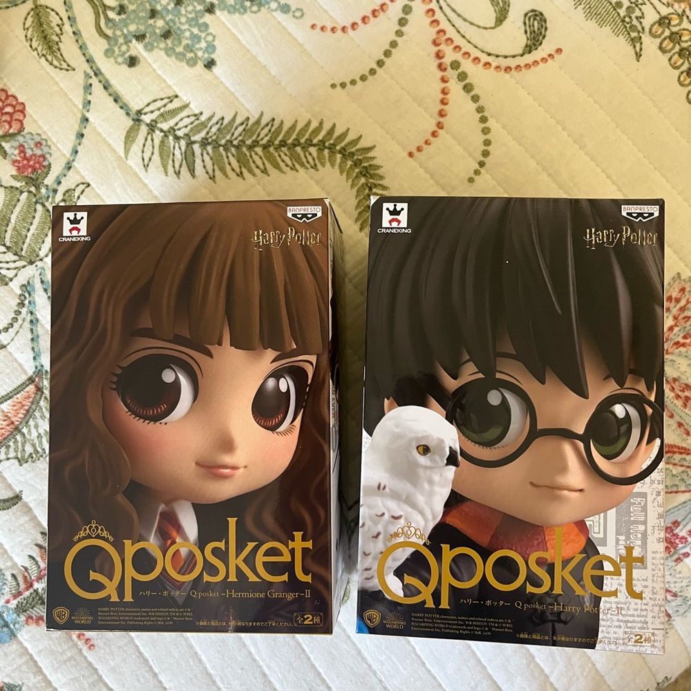 Qposket Harry Potter and Hermione Granger Figures